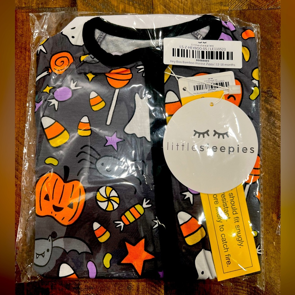 NWT Little Sleepies Zippy 12-18m